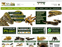 Tablet Screenshot of md-terraristik.de